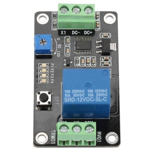 Delay Timer Relay Self-Locking Delay On Off Time Switch Loop Module 555 Timer DC 5V/12V/24V