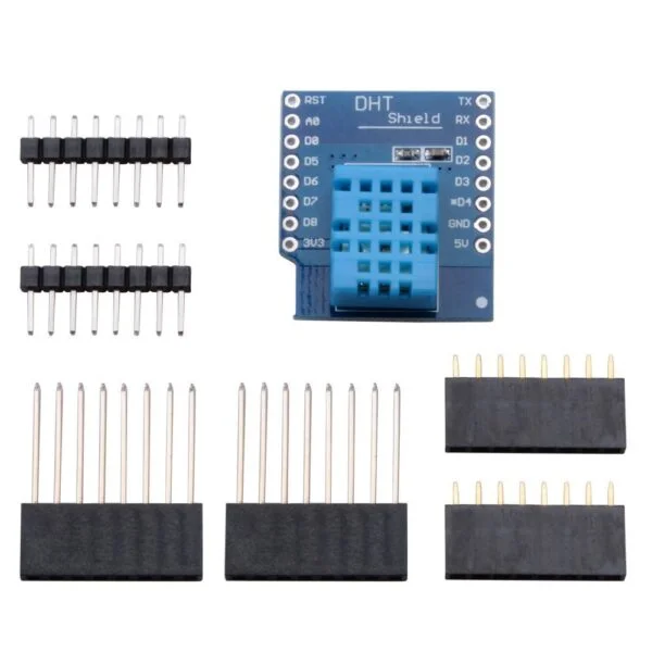 DHT11 Shield For WeMos D1 Mini DHT11 Single-Bus Digital Temperature & Humidity Sensor Module