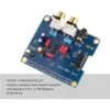 Digital Sound Card, Gold Plated Insulated Card for raspberry pi