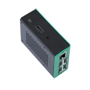 Aluminum Alloy Protective Enclosure Case For Raspberry Pi 3 Model B/B+Green
