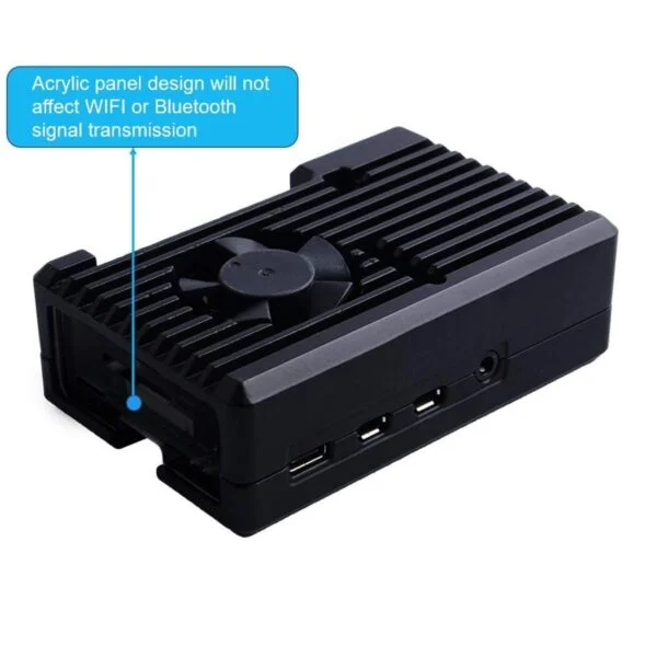 Metal Aluminium Alloy Raspberry Case Pi 4 Armor Cooling Heatsink for Raspberry Pi 4 Model/Pi 4B