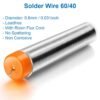 High Purity 0.8mm Solder Wire Tube With 60/40 Tin-Lead Alloy - 14gm