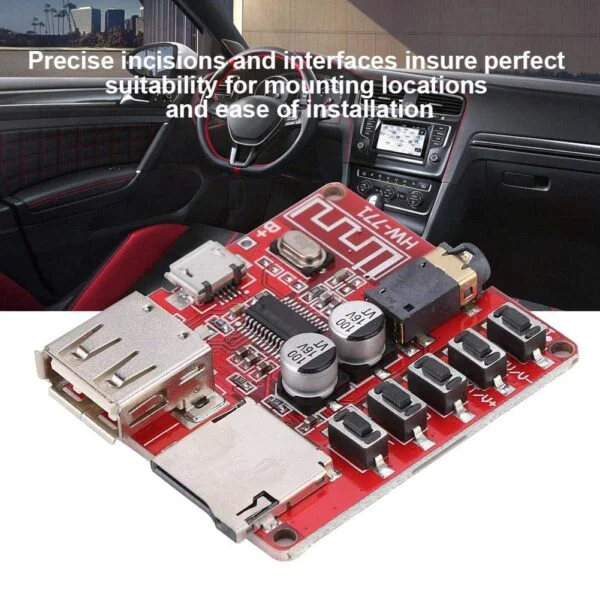 Bluetooth mp3 Board Decoder Lossless Car Speaker Amplifier Modified Bluetooth 4.1 Circuit Board