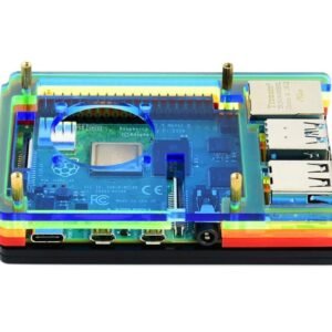 Raspberry Pi 4 Six Layer Acrylic Rainbow Case