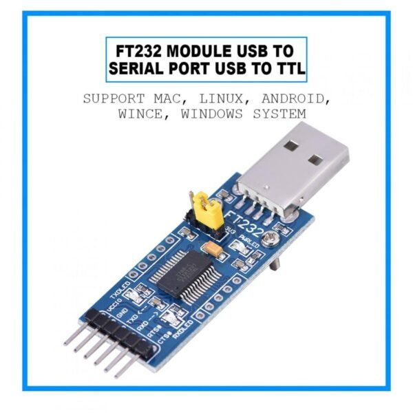 FT232RL To RS232 RS485 TTL Serial Converter USB Connector Module