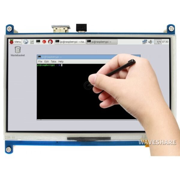 7inch Resistive Touch Screen LCD, 1024×600, HDMI, IPS, Various Systems Support