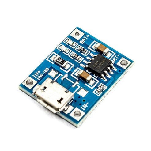 TP4056/TC4056 1A Li-Ion Lithium Battery Charging Module - Micro B USB