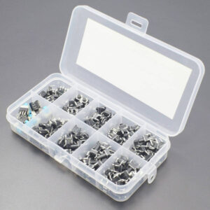 Tactile Push Button Switch 10 Values 180 Pieces Micro Momentary Tact Assortment Kit 4 Pin Micro Switches Set