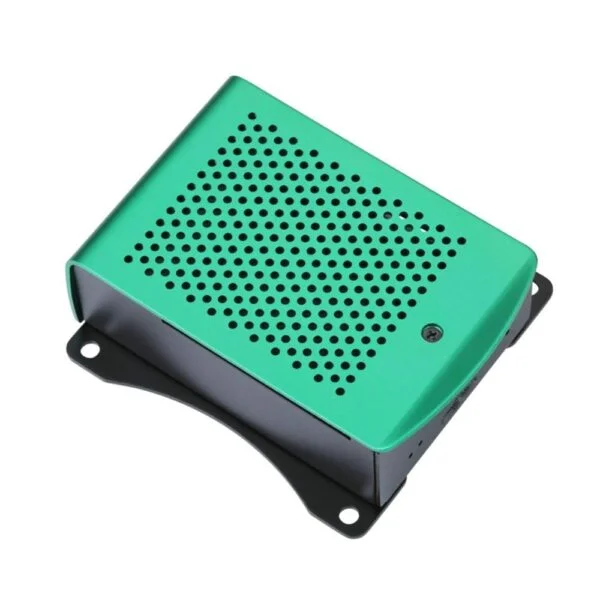 Aluminum Alloy Protective Enclosure Case For Raspberry Pi 4 Model BB+ Green