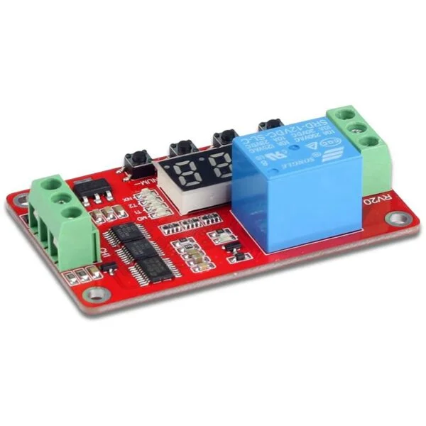 Delay Timer Relay Switch 12V DC Multifunction SelfLock Cycle