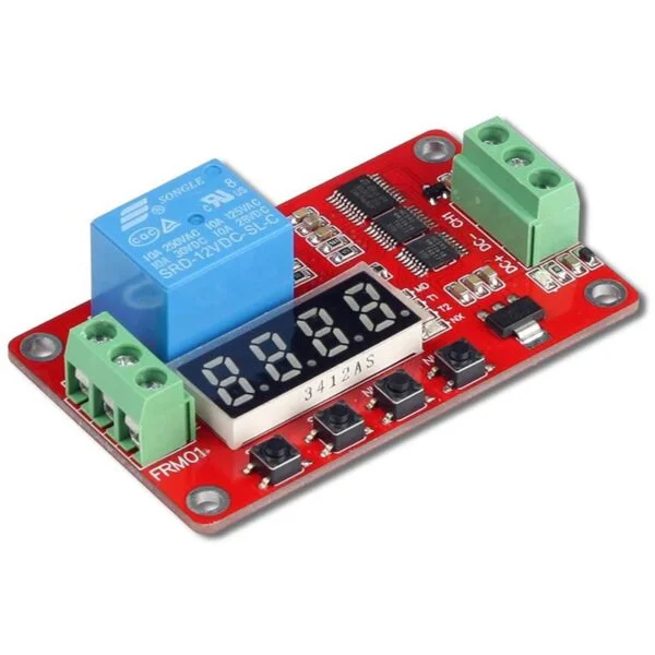 Delay Timer Relay Switch 12V DC Multifunction SelfLock Cycle