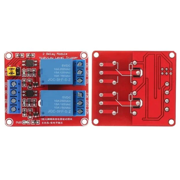 DC 24V 2-Channel Relay Module