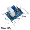 WCS1700 Hall Current Sensor Module With Over Current Protection