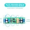 DC-DC Buck Converter Step Down Module, DC 6.5V-60V to 1.25-30V 10A Adjustable Power Supply Voltage Regulator Module, Voltage Step Down Converter Board