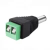 DC Power Male Jack Adapter Cable Plug Connector Screw Fastening Type DC Power Plug Connector