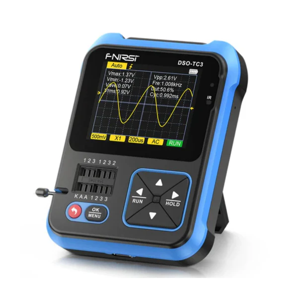 FNIRSIDSO TC3Oscilloscope3 in 1DSOTesterDSO TC3TransistorTesterDSO TC3DigitalOscilloscopeWithIntegratedTesterAndEfficientTroubleshooting RS8298