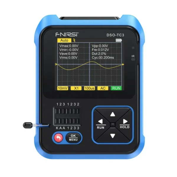 FNIRSIDSO-TC3Oscilloscope3-in-1DSOTesterDSO-TC3TransistorTesterDSO-TC3DigitalOscilloscopeWithIntegratedTesterAndEfficientTroubleshooting-RS8298_1 FNIRSI DSO-TC3 Oscilloscope 3-in-1 DSO Tester DSO-TC3 Transistor Tester DSO-TC3 Digital Oscilloscope With Integrated Tester And Efficient Troubleshooting