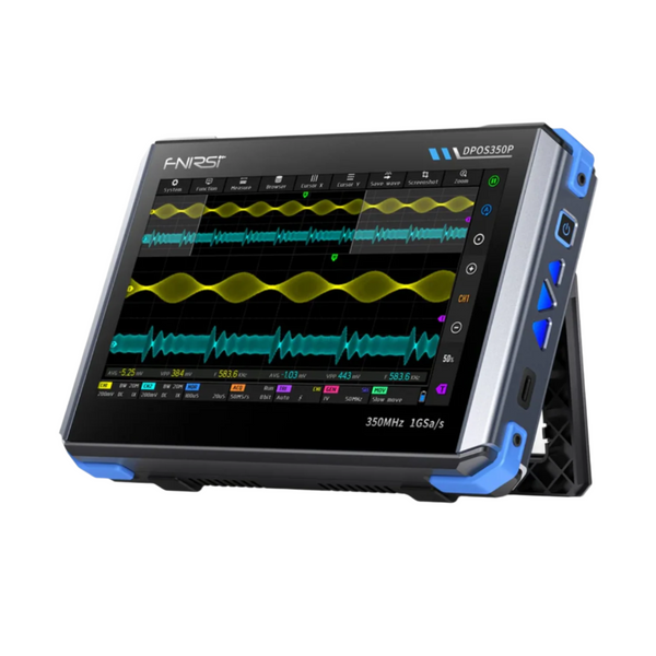 FNIRSI DPOS350P 350MHz 1GSPS 4-in-1 Tablet Oscilloscope High-Performance 1GSPS Sampling Waveform Generator For Comprehensive Signal Analysis