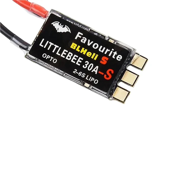 Favorite LittleBee 30A-S BLHeli_S OPTO ESC 2-6S LiPo DShot/MultiShot/OneShot Electronic Speed Controller for FPV Racing Drone Quadcopter