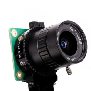 Raspberry Pi Camera Lens 6mm Wide Angle Lens For Raspberry Pi Camera High Quality Camera Manual Adjustable Aperture CS Mount Lens For Surveillance DIY Camera