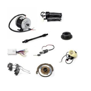 MY1016 24V 350W High Speed Motor Ebike Kit