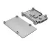 Metal Aluminium Alloy Raspberry Case Pi 4 Armor Cooling Heatsink-Grey