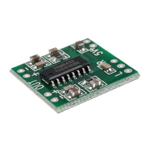 Mini PAM8403 23W D Class Digital Amplifier Board 2.5-5V USB Power