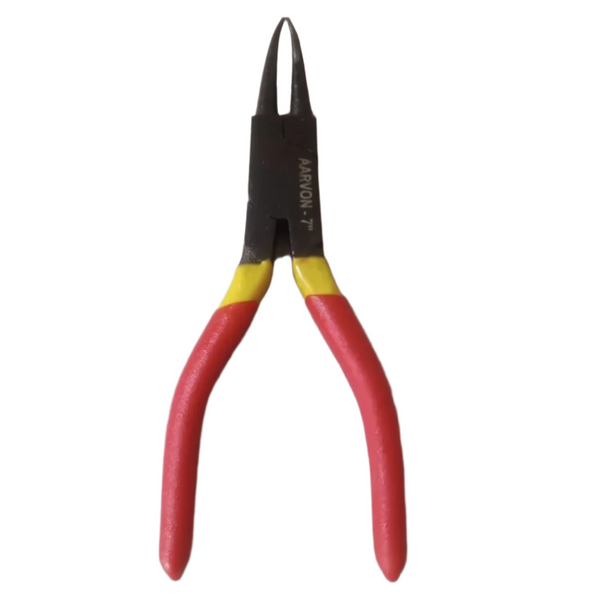5 Inch Straight Internal Circlip Pliers With Return Spring For Reduced Hand Fatigue