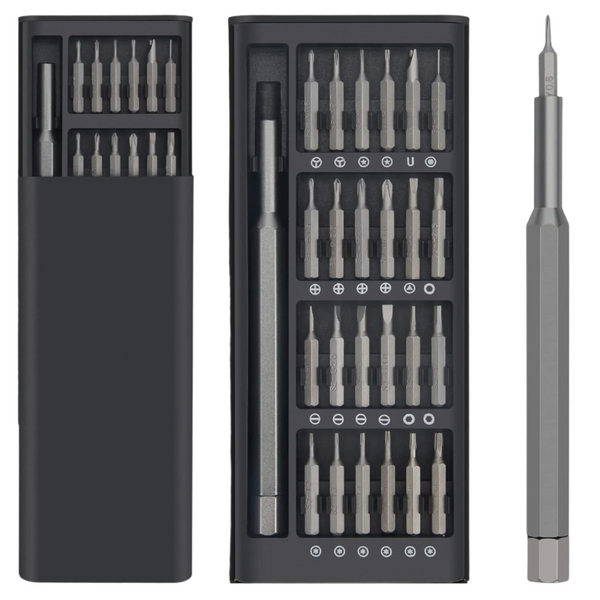 24-in-1 Precision Screwdriver Set Mini Repair Tool Kit With Magnetic Bits And Carrying Case For Electronics, Laptops, Phones, And Glasses