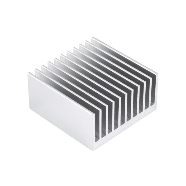 40x40x20mm Aluminum Heatsink Without Thermal Tape Aluminum Peltier Radiator Cooler Heat Sink Cooling Fin for Cooling 3D Printers