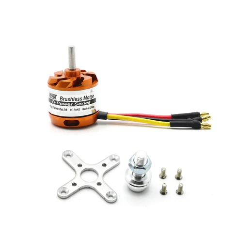 DYS D3536-5 1450KV Brushless Outrunner Motor For RC Airplane, Fixed-Wing Aircraft, and Gliders