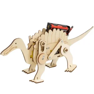 New_Project_-_2024-09-19T170509.440 Wooden Mechanical Dinosaur STEM Kit DIY Mechanical Dinosaur Toy Build Your Own Jurassic World Dinosaur For Interactive Science Experiment For Children