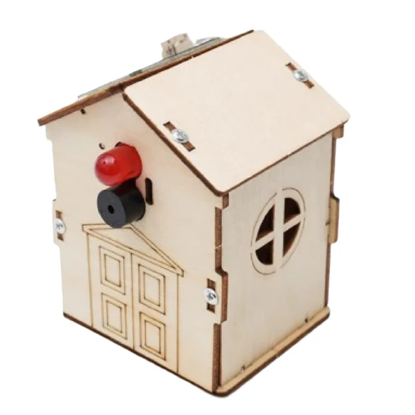 DIY Wooden Rain Detector Kit Wooden Water Drop Detection STEM Kit Water Drop Sensor STEM kit All-In-One DIY Kit Build A Rain Sensor STEM Learning Creating A Water Drop Sensor