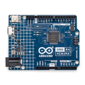 Official Arduino UNO R4 Minima Board Powerful 32-bit Microcontroller With Versatile Connectivity (UART, SPI, I2C, CAN) & Flexible Power Options For Any Project