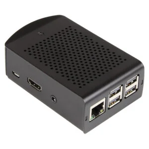 Aluminum Alloy Protective Enclosure Case For Raspberry Pi 3 Model B/B+Black