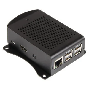 Aluminum Alloy Protective Enclosure Case For Raspberry Pi 3 Model B/B+Black