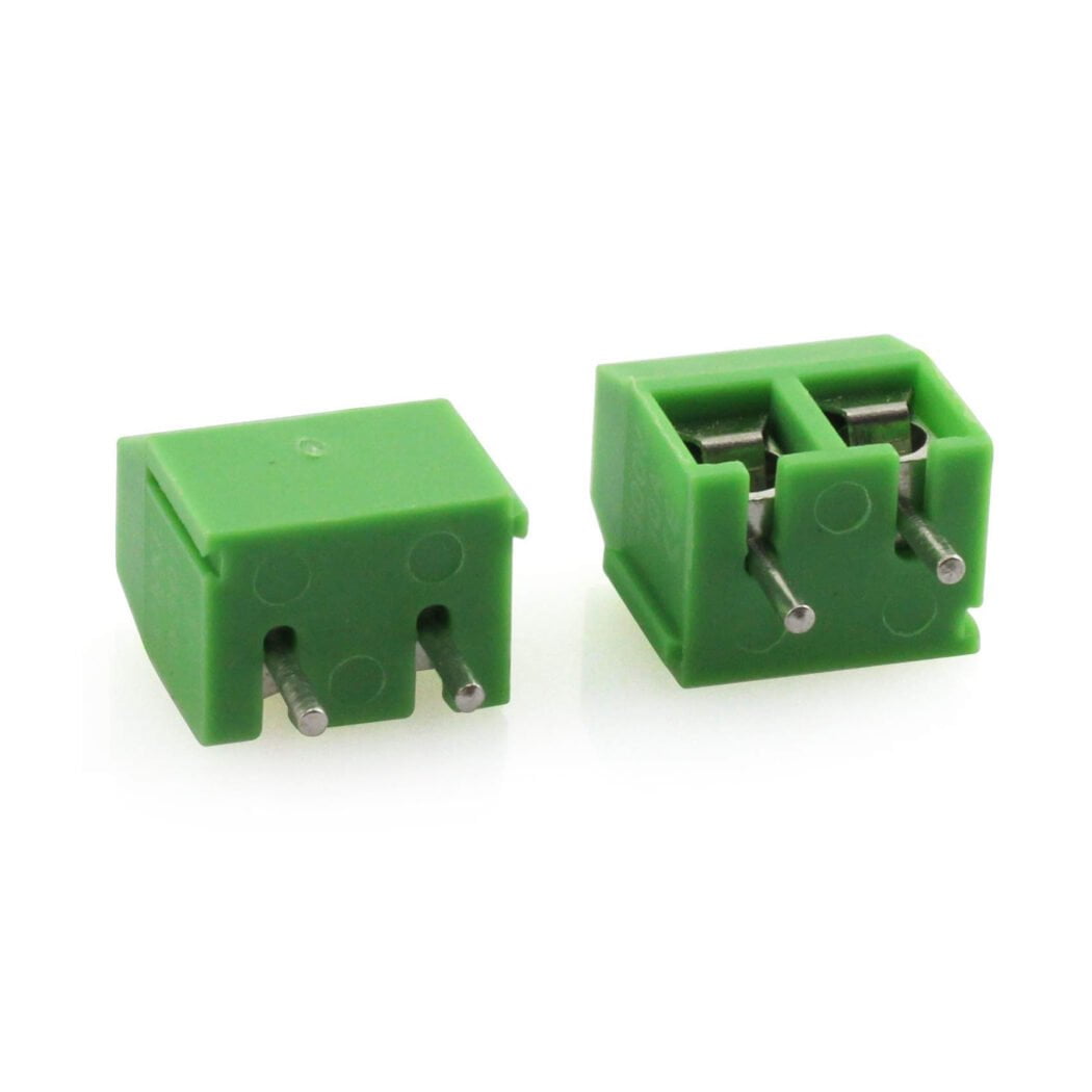 Arduino 2pin Terminal 3.5mm Terminal Connector 3.5mm Pitch 2 pin 2 way Straight Pin PCB Screw ...