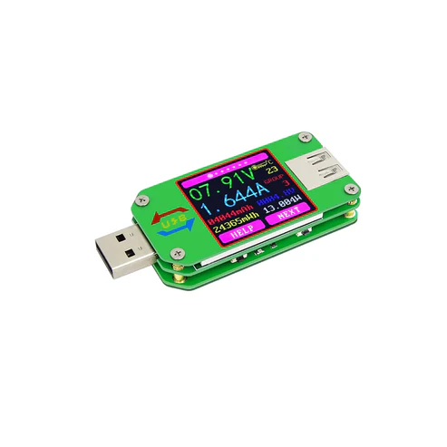UM24/UM24C USB 2.0 Color LCD Display Tester Voltage Current Meter Voltmeter Amperimetro - UM24