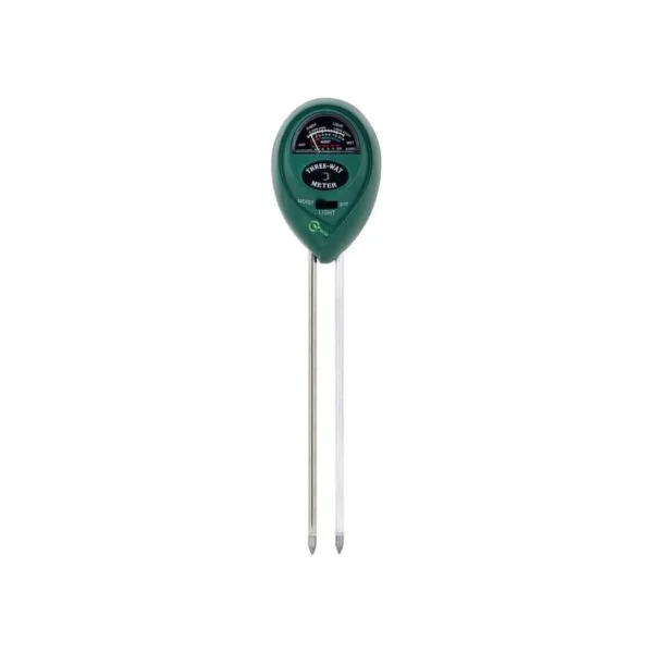 3-Way Soil Moisture Meter Three-Way Soil Meter For Moisture, Light Intensity and pH Testing Meter - RS4785