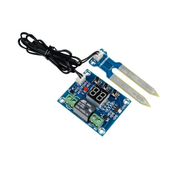 XH-M214 Soil Moisture Sensor XH-M214 Humidity Controller Soil Sensor Module 20-99%RH Precise Automatic Control Irrigation System Digital Display