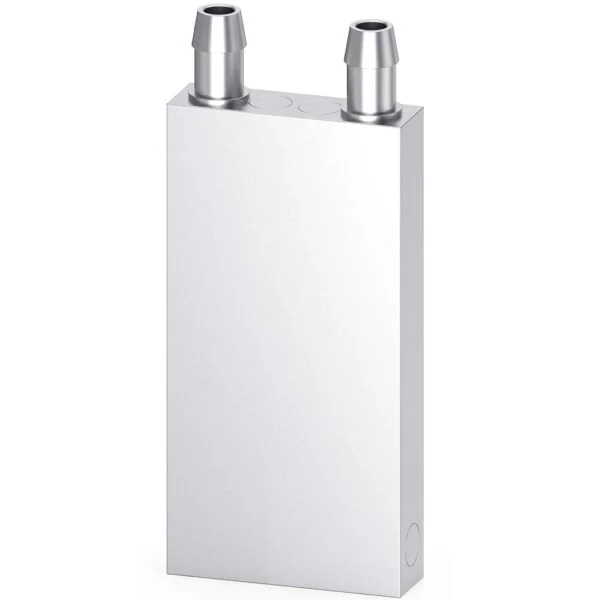 Water Cooling Head 40x80 mm Aluminium Water Cooling Plate Water Cooling Block Head Water Cooler Heat Sink 40mmx80mm Radiator Heatsink - Convenient and Optimal Heat Dissipation, Durable Construction
