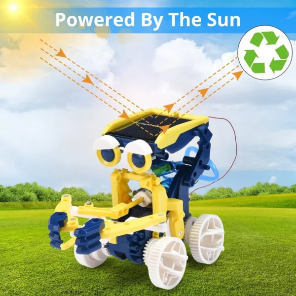 11 in 1 STEM Solar Robot Toys for Kids Age 8-12, DIY Educational Experiment Science Toy Kit for Teens, Solar Powered Building Toys Birthday Gifts for 8 9 10 11 12 Years Old Boys Girls