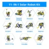 11 in 1 STEM Solar Robot Toys for Kids Age 8-12, DIY Educational Experiment Science Toy Kit for Teens, Solar Powered Building Toys Birthday Gifts for 8 9 10 11 12 Years Old Boys Girls