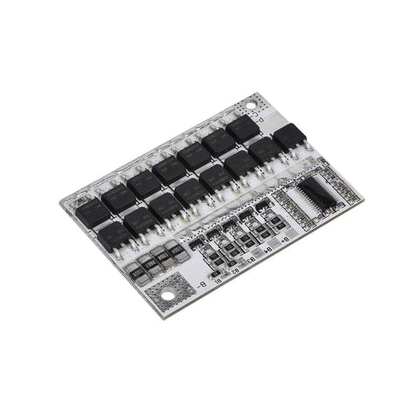 4S 100A BMS Board White 4S 100A LiFePO4 Lithium Battery Protection Balance Charging BMS Protection PCB Board