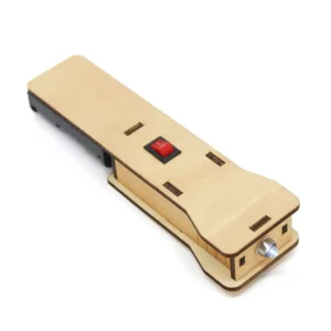 DIY Wooden LED Flashlight Kit DIY STEM Educational Science Kit For Students & Hobbyists