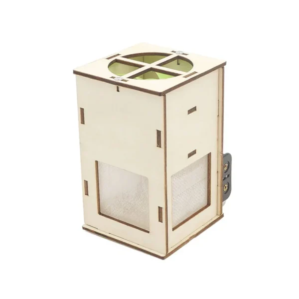 RS6399-3 DIY Air Purifier STEM Kit Wooden Model Kids Science Toy Technology DIY Physics Building Blocks Kit Learning Educational Toys For Children