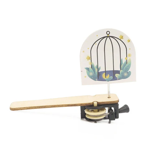 RS6476-1_2cf1f288-9f1d-4a8e-9973-e3c7f20ef494 DIY Caged Bird STEM Kit Caged Bird DIY Puzzle Pack STEM Toy Science Education Set Creativity Stimulation Wooden School Project Model