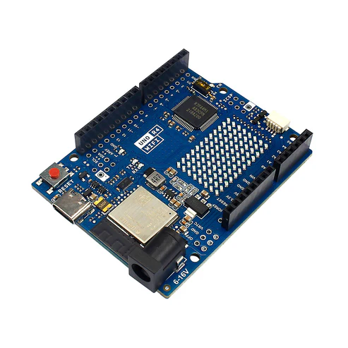 Arduino UNO R4 WiFi Compatible Board UNO R4 WiFi Clone With LED Matrix For IoT Projects WiFi Clone With Qwiic Connector With HID Support