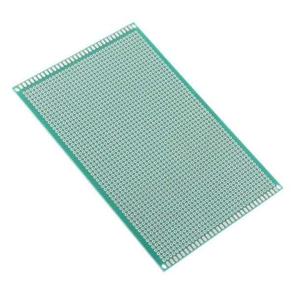 Single-Sided 2.54mm Hole Pitch FR-4 PCB Tinned BoardSingle-Sided 10x15cm Universal PCB Prototype Board Single-Sided 2.54mm Hole Pitch FR-4 PCB Tinned Board Ideal For Electronics Projects