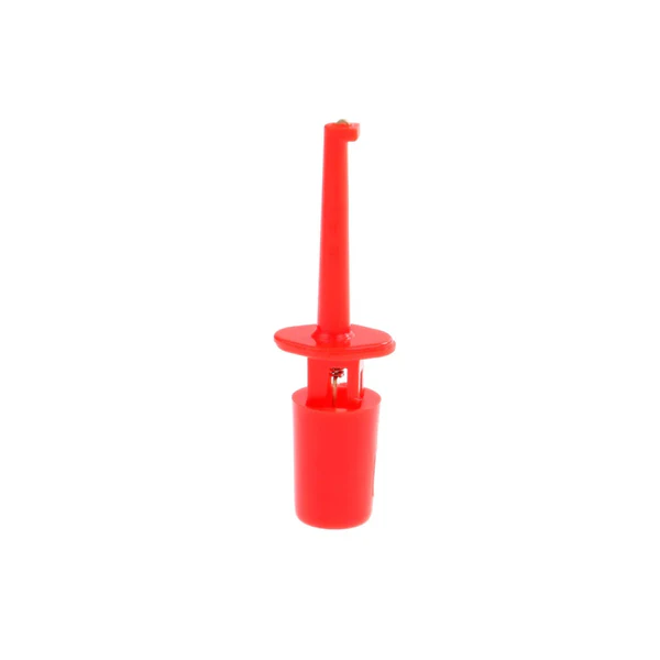 43mm Test Hook Clip Precision Single-Point Test Probe With Secure Grip For Reliable Circuit Analysis And Troubleshooting - Red